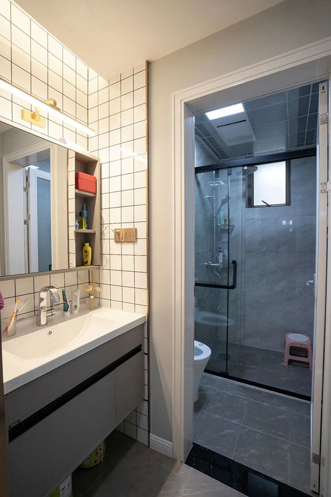 108㎡三居，輕奢風(fēng)中融入多色彩空間，體驗(yàn)充滿朝氣的生活